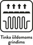 Tinka šildomoms grindims